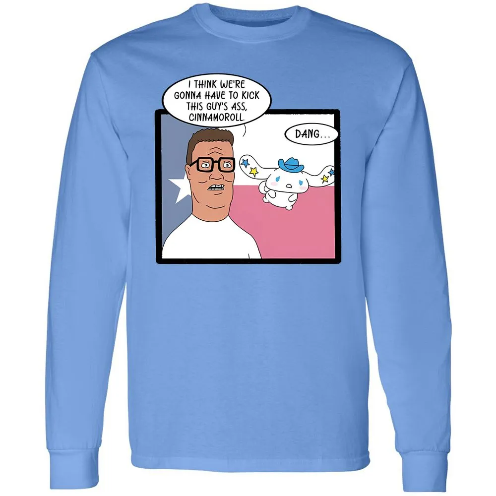 Long Sleeve T-Shirt - 7QHU6Z2X - Carolina Blue - 2