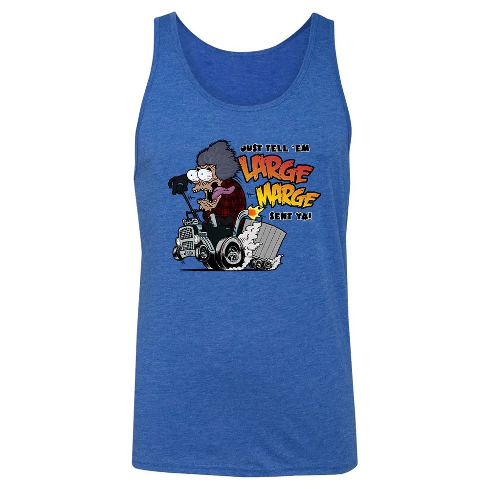 Unisex Jersey Tank - C6FCGCJY - True Royal Triblend - 12