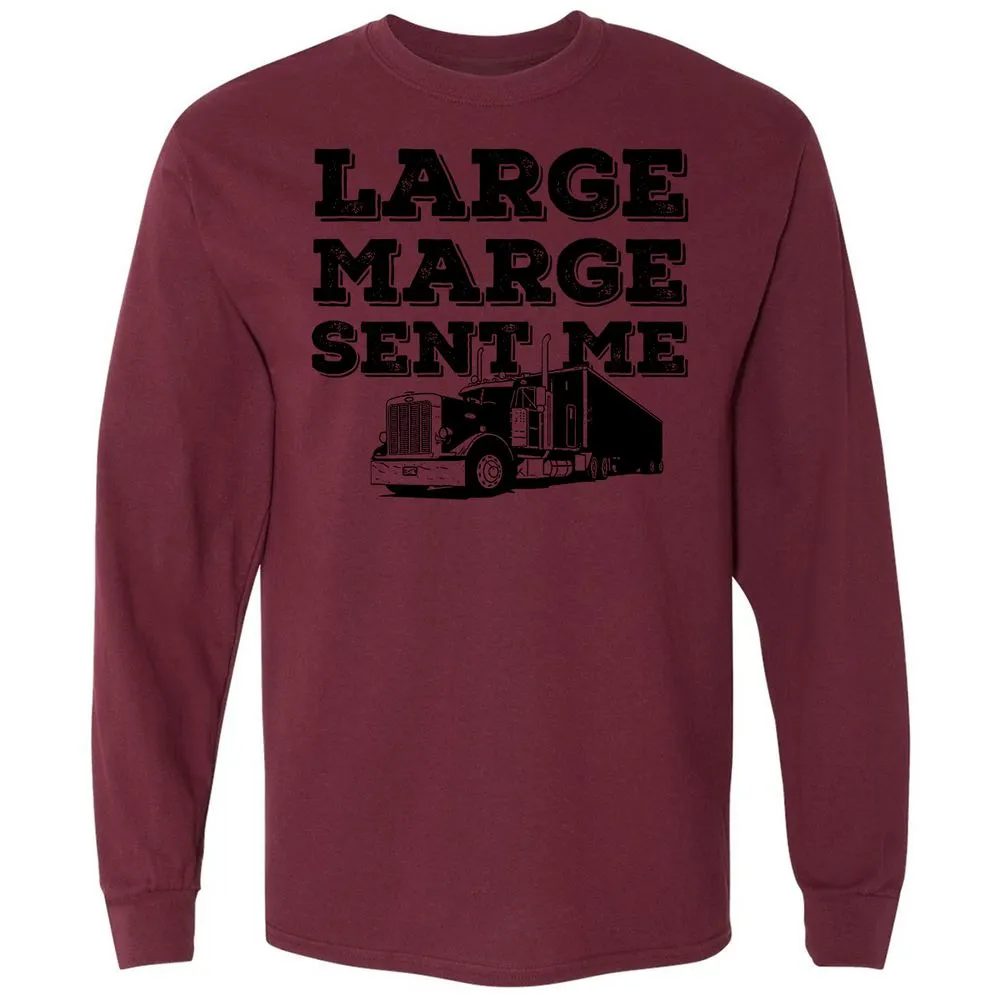 Long Sleeve T-Shirt - F2DF6MXV - Maroon - 11
