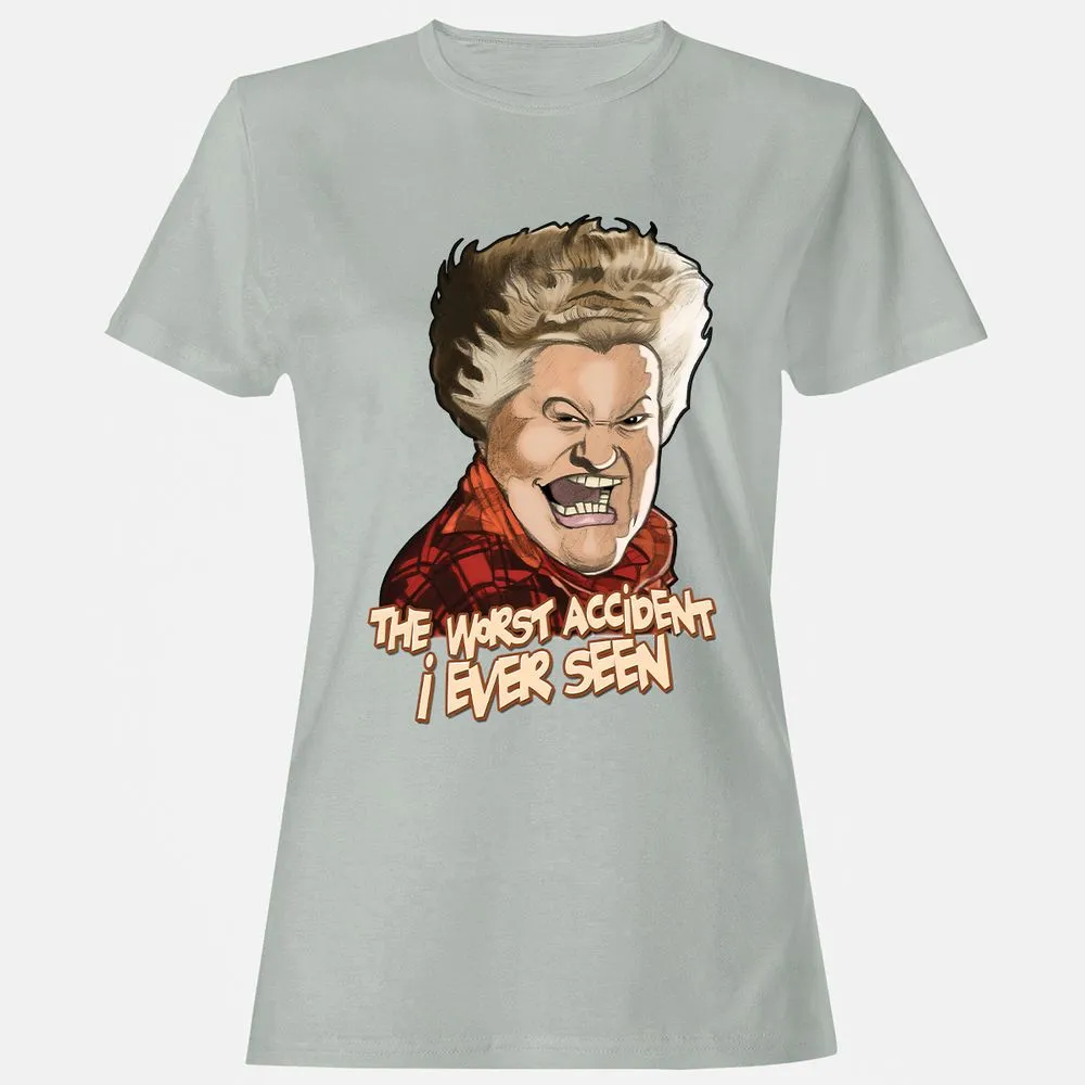 Women's T-Shirt - 5SZ6FY3F - Ash - 2