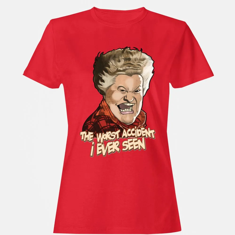 Women's T-Shirt - 5SZ6FY3F - Red - 13