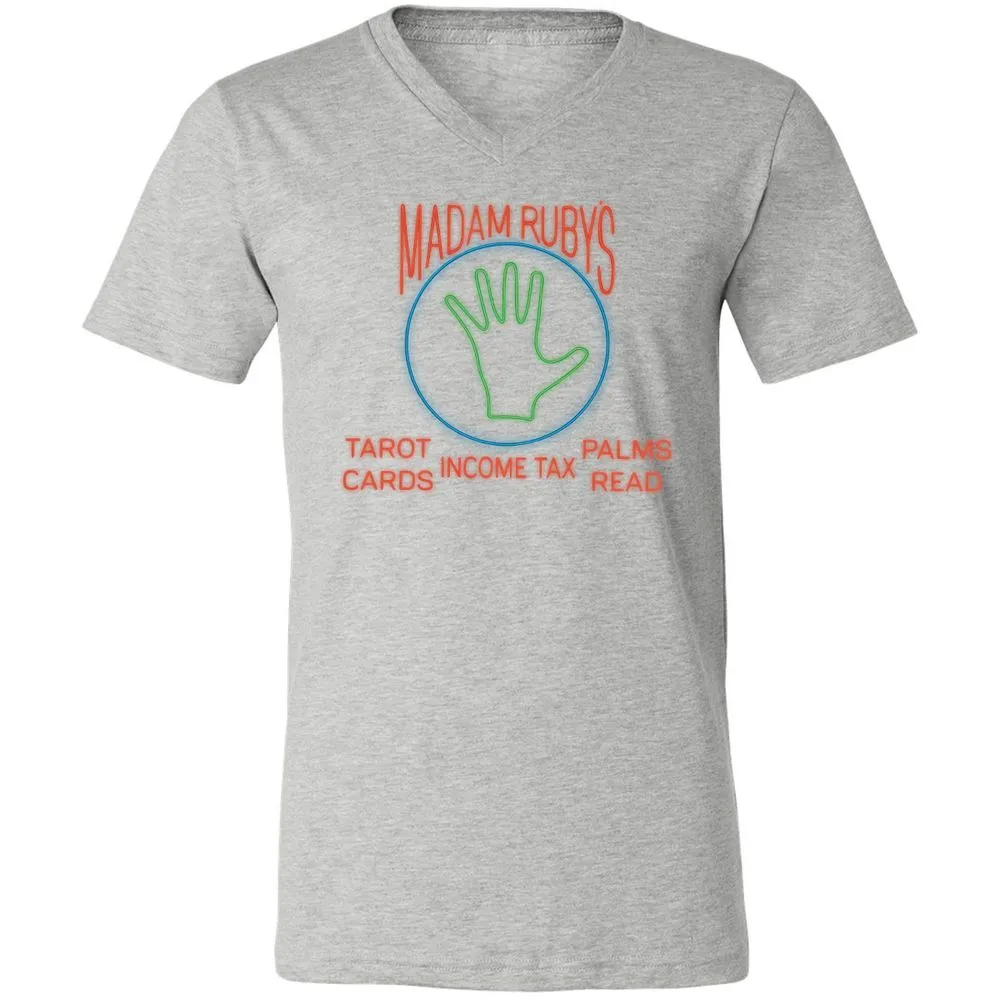 Unisex V-Neck T-Shirt - LCJFV8U6 - Athletic Heather - 7