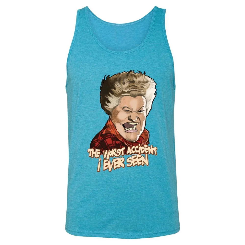 Unisex Jersey Tank - 6A336JJ1 - Aqua Triblend - 3