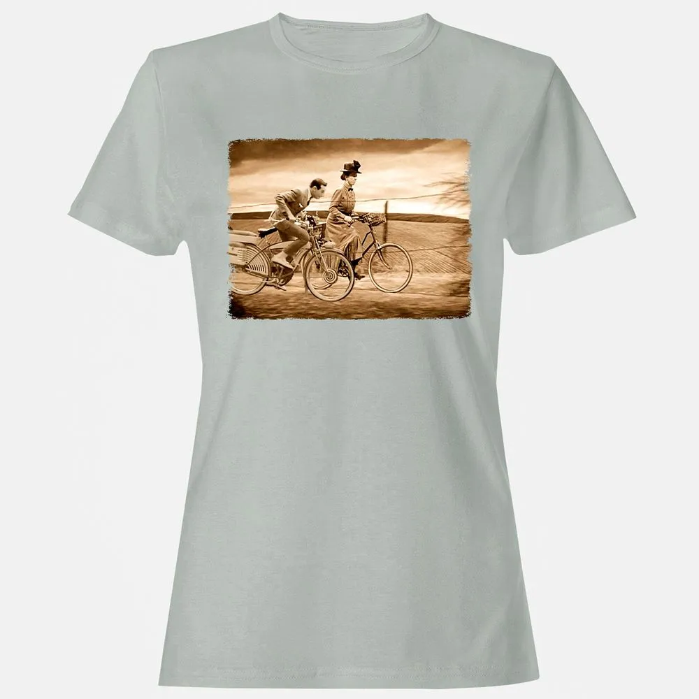 Women's T-Shirt - HNZY67J7 - Ash - 2