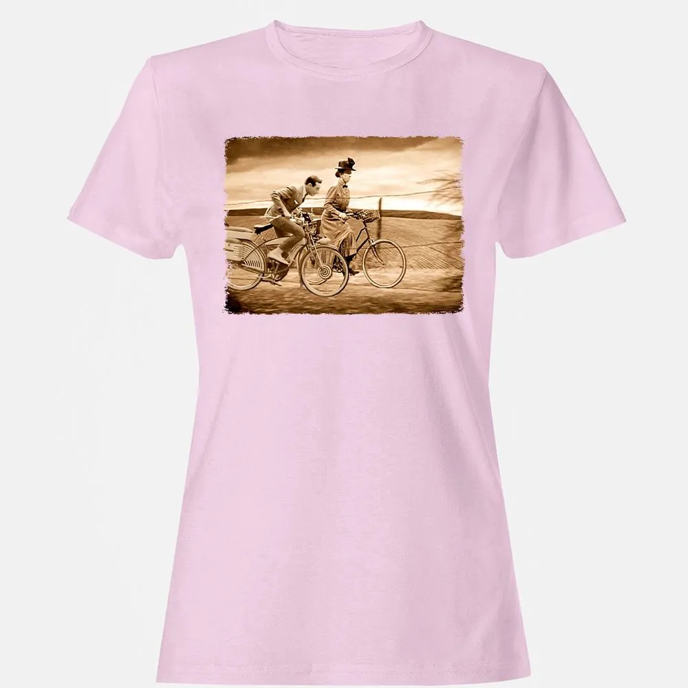 Women's T-Shirt - HNZY67J7 - Light Pink - 9