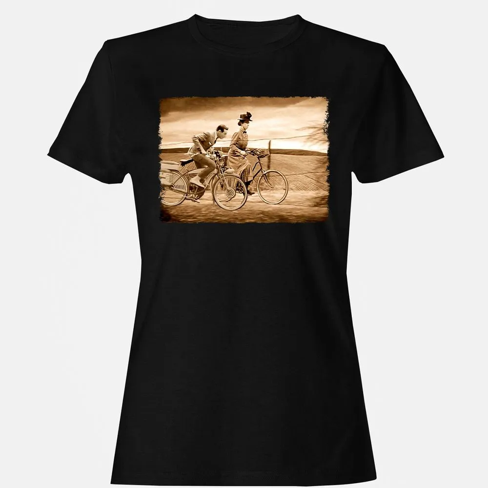 Women's T-Shirt - HNZY67J7 - Black - 16