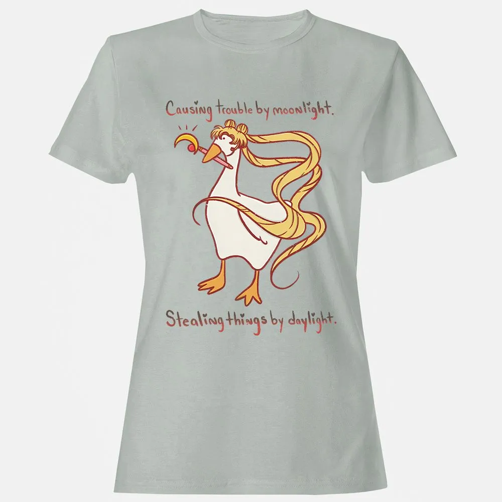 Women's T-Shirt - GBGRJZQZ - Ash - 2