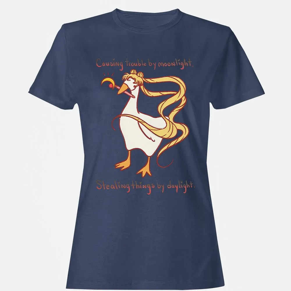 Women's T-Shirt - GBGRJZQZ - Navy - 10
