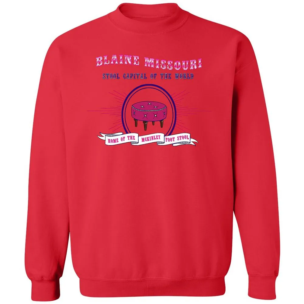 Classic Unisex Sweatshirt - FBY7Z1AT - Red - 5