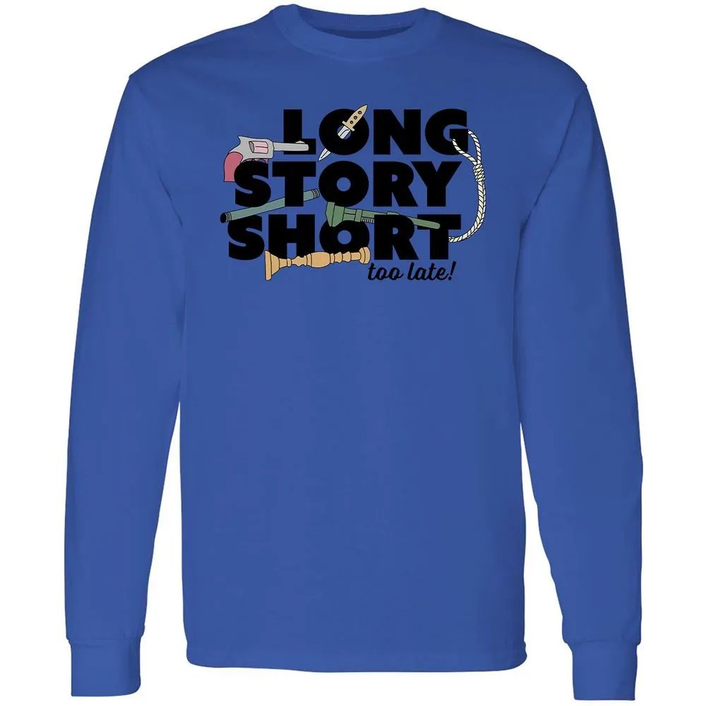 Long Sleeve T-Shirt - YKKYK718 - Royal - 4