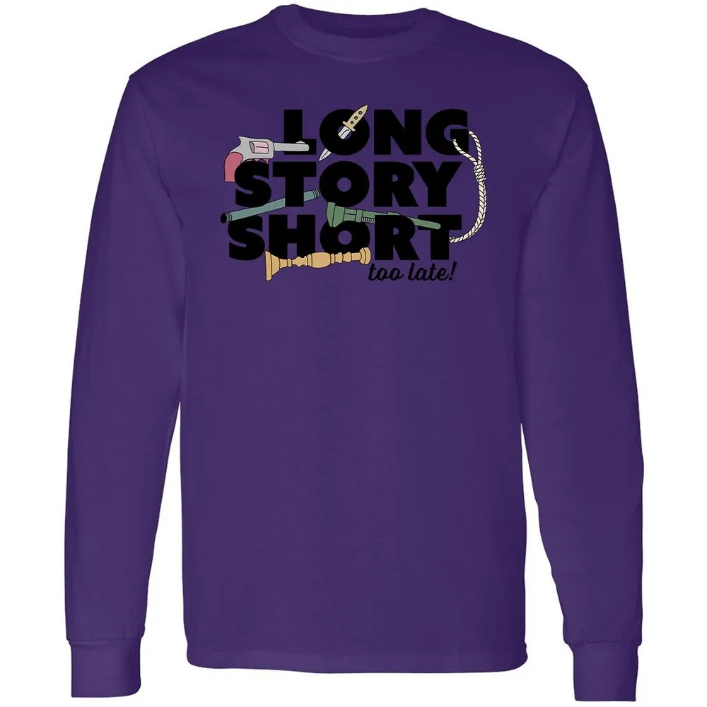 Long Sleeve T-Shirt - YKKYK718 - Purple - 13