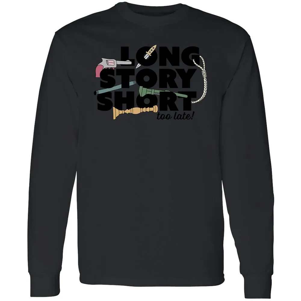 Long Sleeve T-Shirt - YKKYK718 - Black - 16