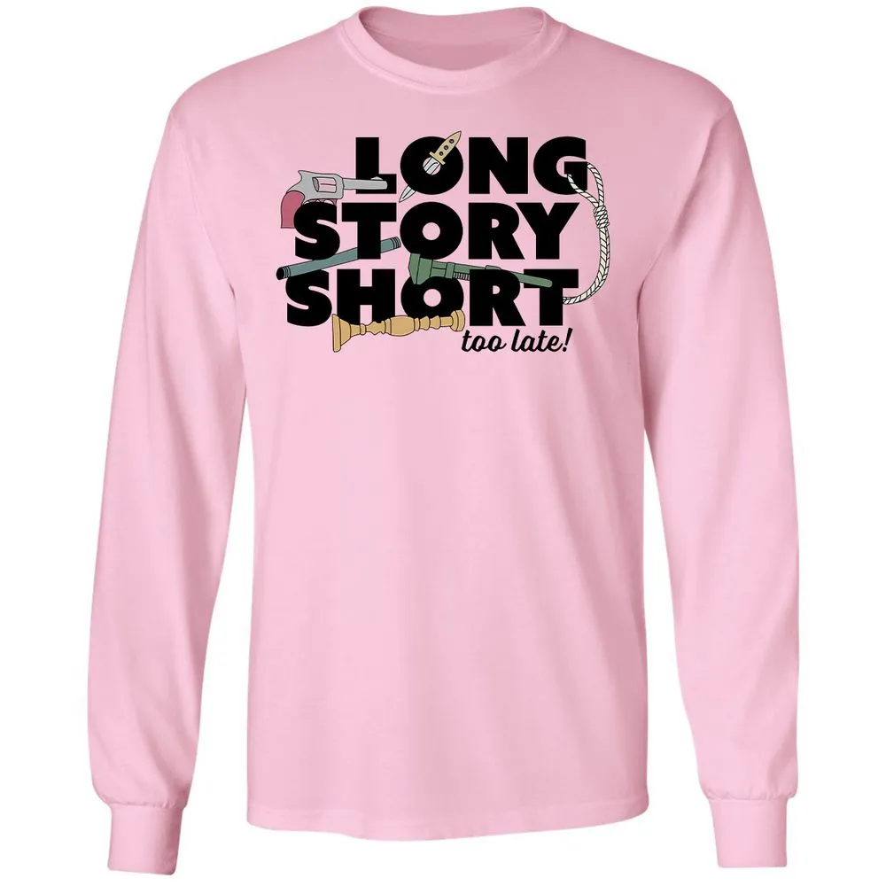 Long Sleeve T-Shirt - YKKYK718 - Light Pink - 3