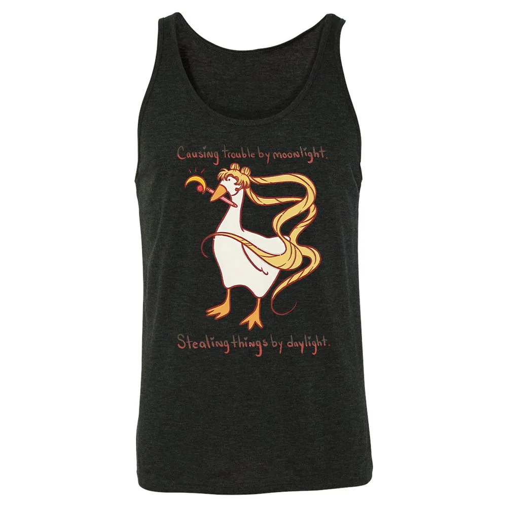 Unisex Jersey Tank - VFYUYLYN - Charcoal Black Triblend - 5