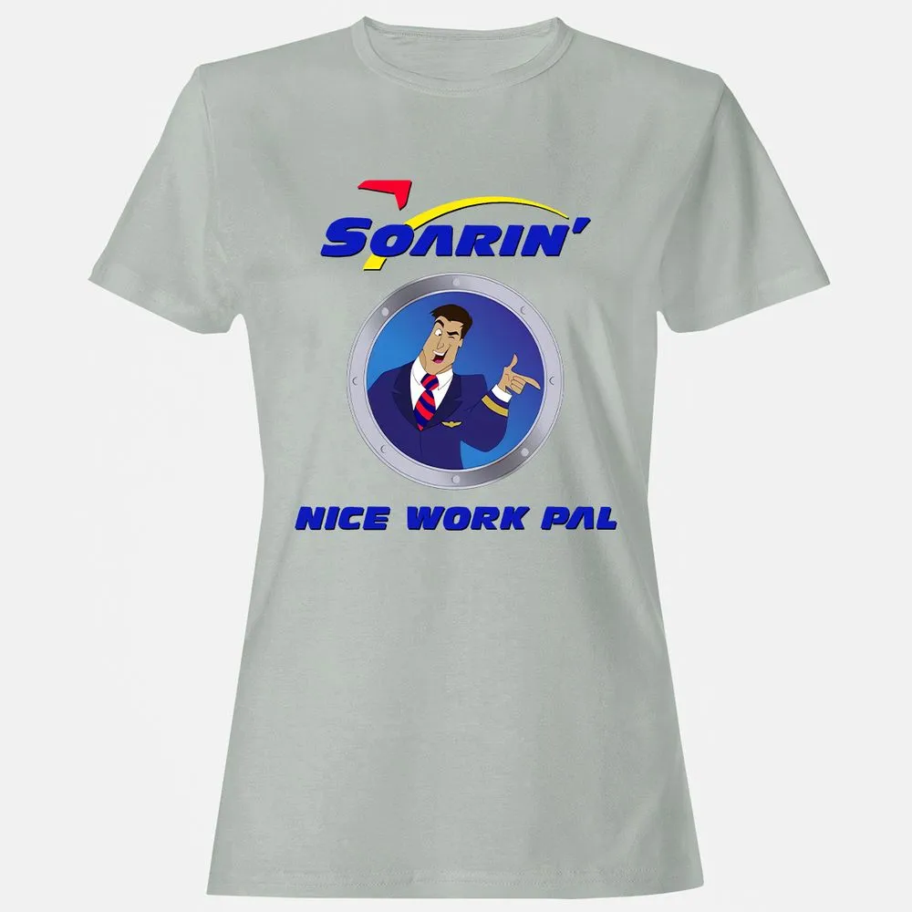 Women's T-Shirt - DA6EWL5X - Ash - 2