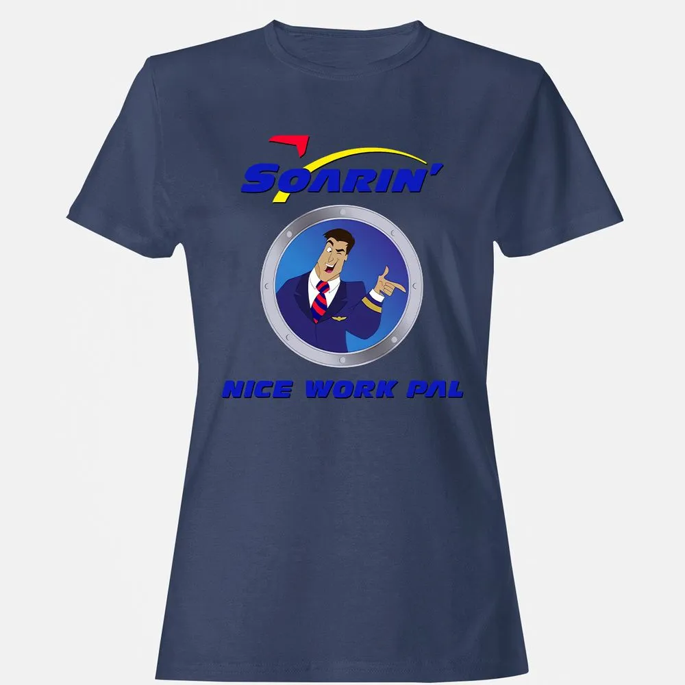 Women's T-Shirt - DA6EWL5X - Navy - 10