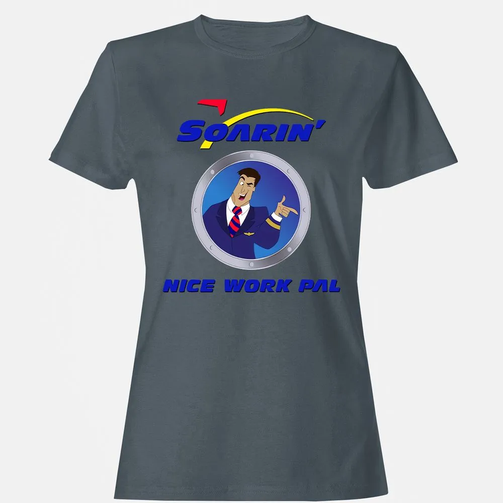 Women's T-Shirt - DA6EWL5X - Charcoal - 3