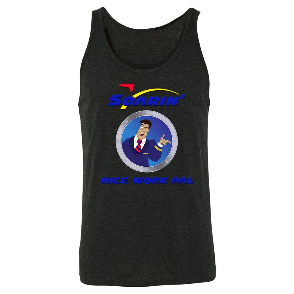 Unisex Jersey Tank - 7B1W8KHH - Charcoal Black Triblend - 5
