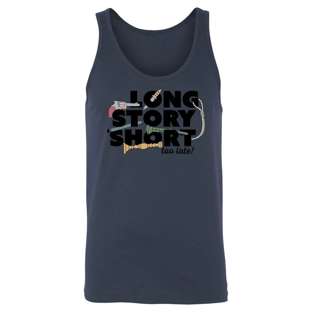 Unisex Jersey Tank - KT7LY6VQ - Navy - 8