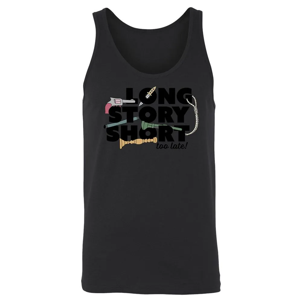 Unisex Jersey Tank - KT7LY6VQ - Black - 14