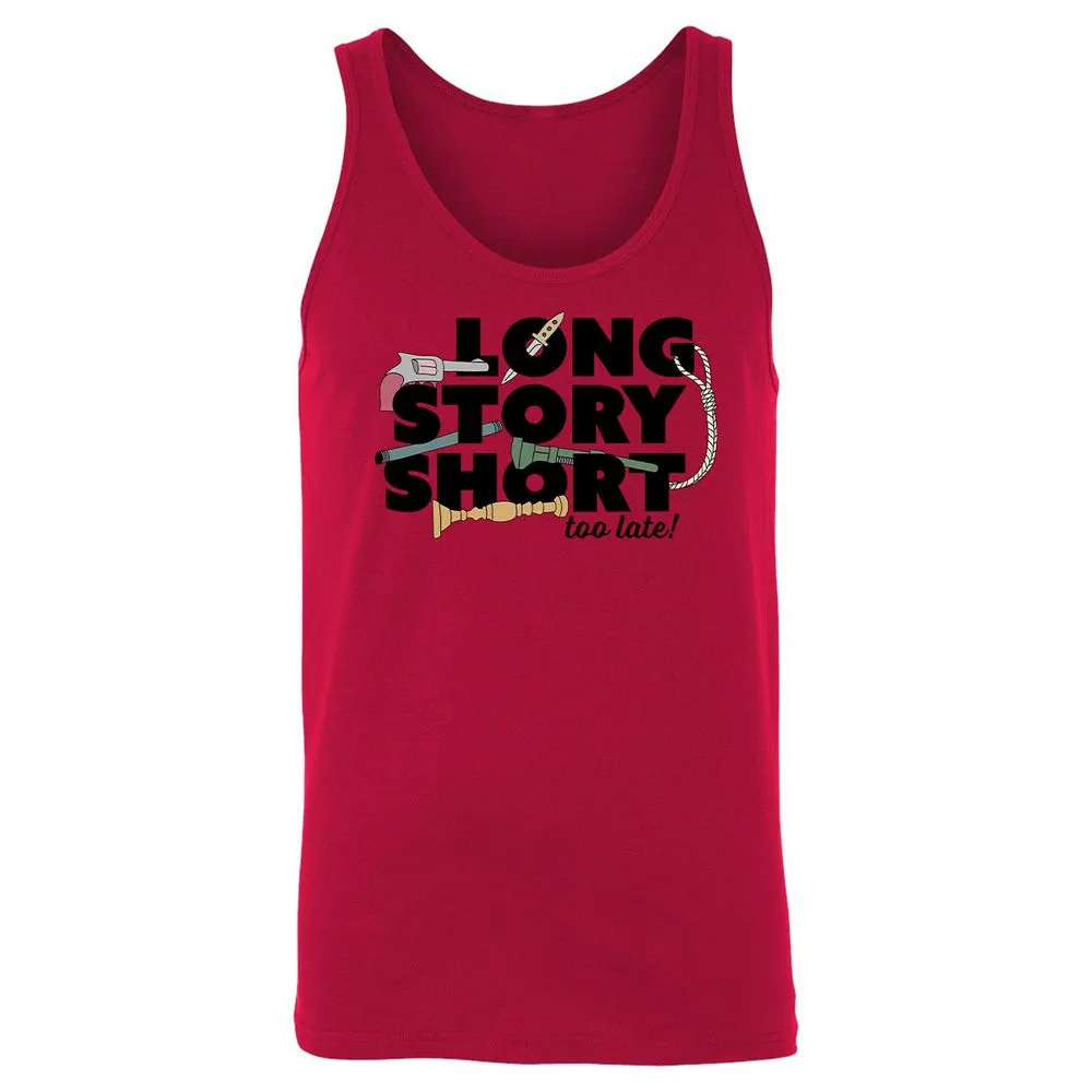 Unisex Jersey Tank - KT7LY6VQ - Red - 11