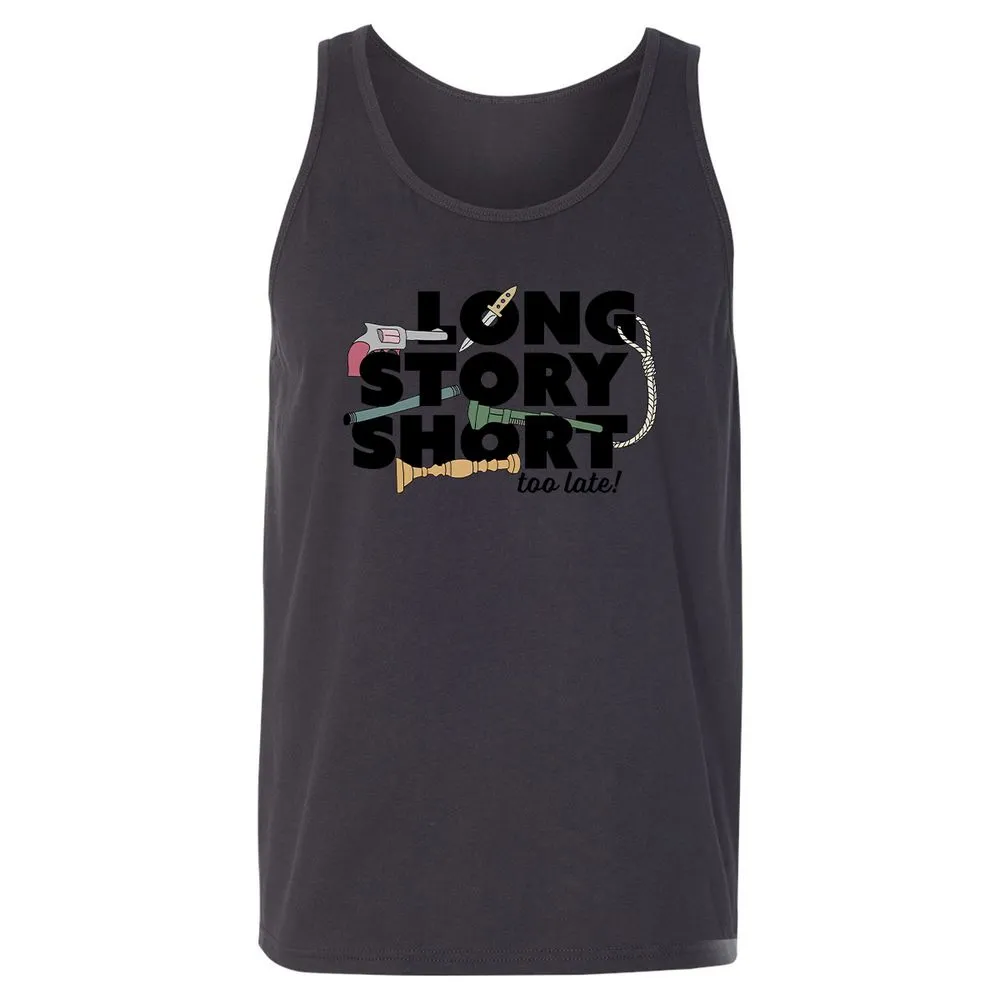 Unisex Jersey Tank - KT7LY6VQ - Dark Grey - 7
