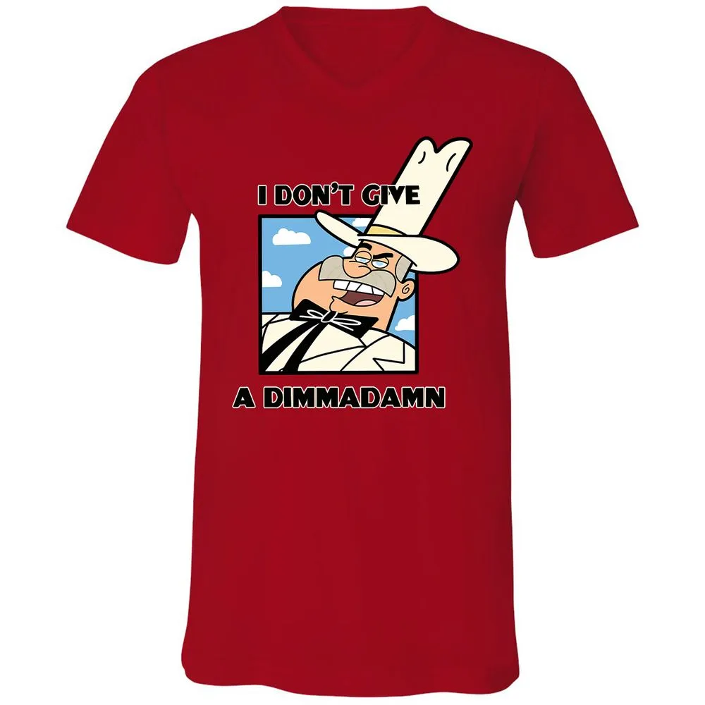 Unisex V-Neck T-Shirt - VTRFFSZ8 - Red - 3