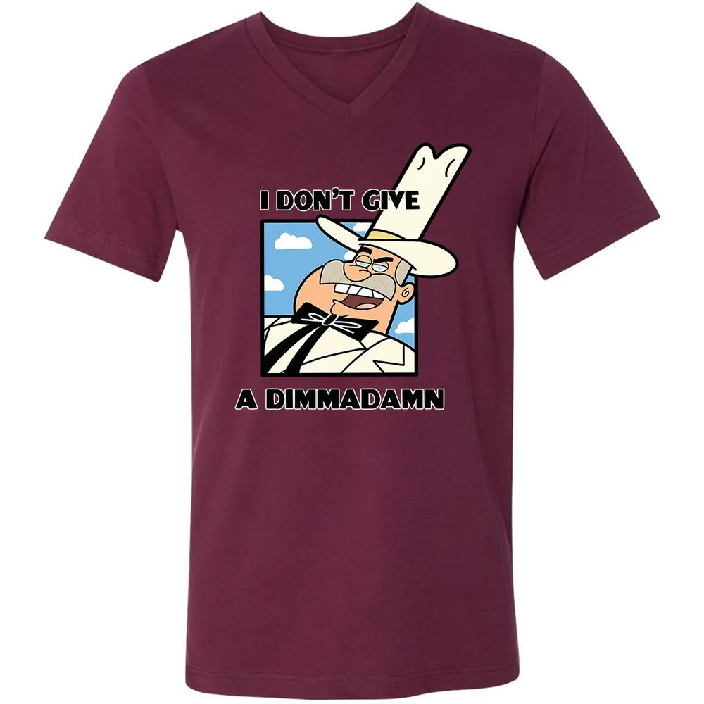 Unisex V-Neck T-Shirt - VTRFFSZ8 - Maroon - 6