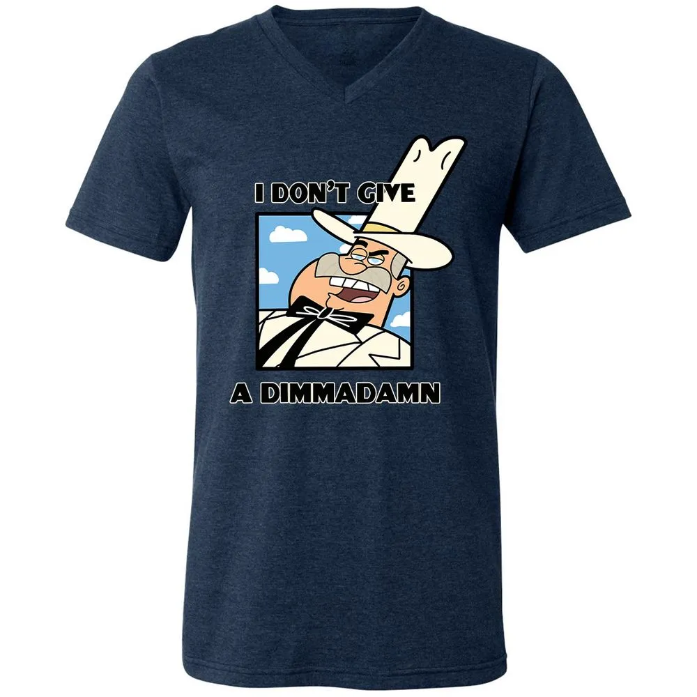 Unisex V-Neck T-Shirt - VTRFFSZ8 - Heather Navy - 15