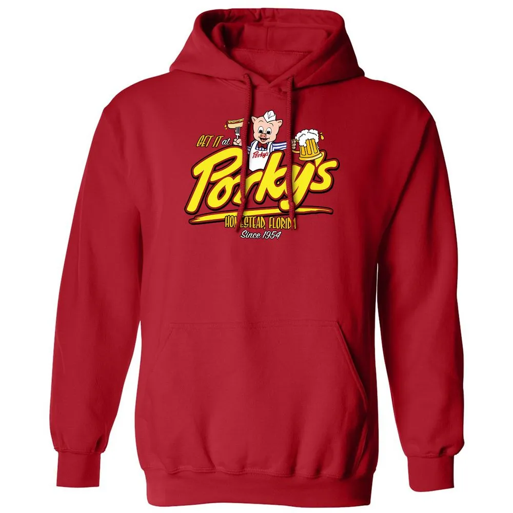 Classic Unisex Hoodie - EC6B8NQD - Red - 5
