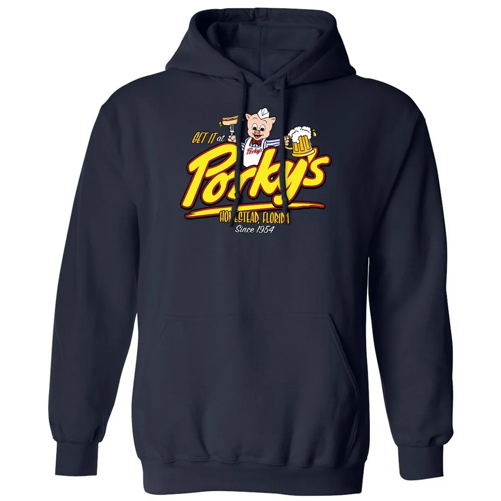 Classic Unisex Hoodie - EC6B8NQD - Navy - 8