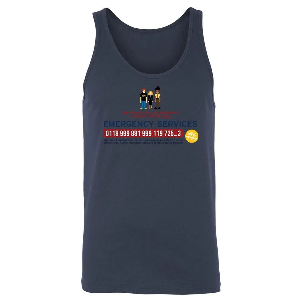 Unisex Jersey Tank - 91EZGZ51 - Navy - 8