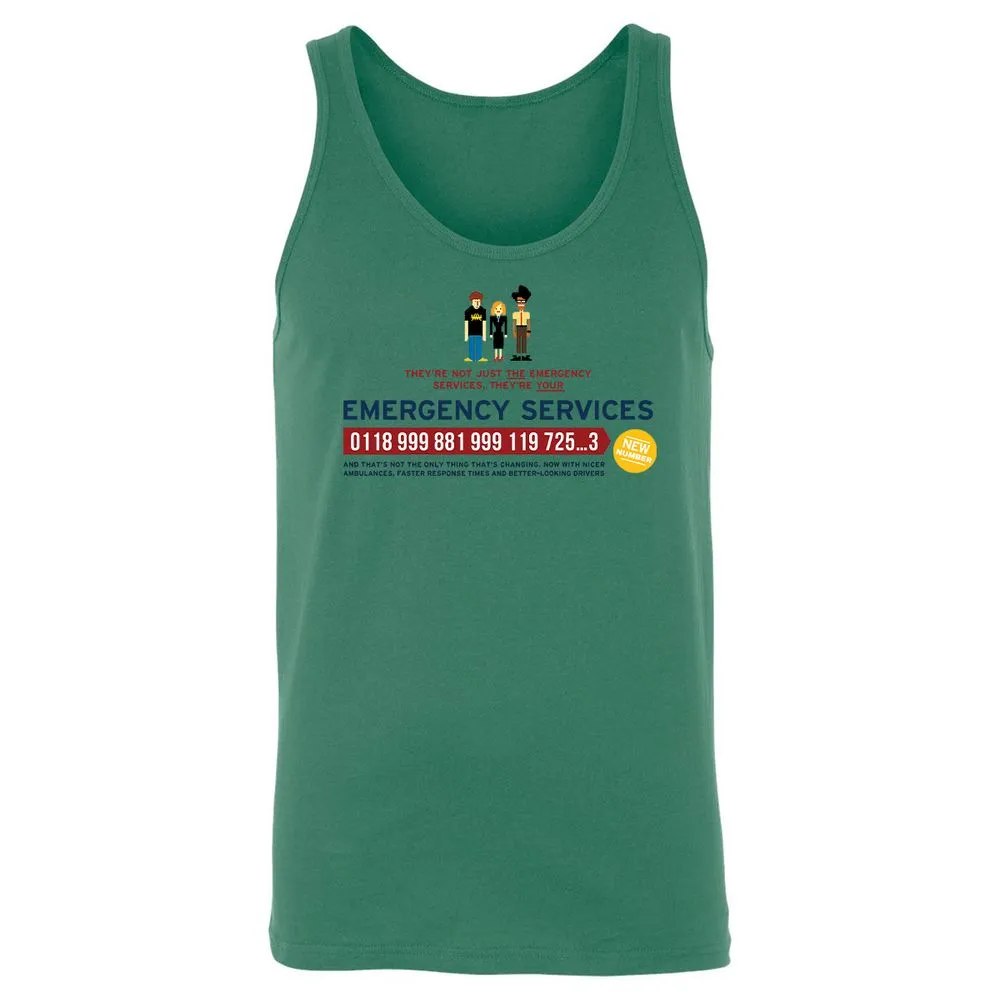 Unisex Jersey Tank - 91EZGZ51 - Kelly - 9