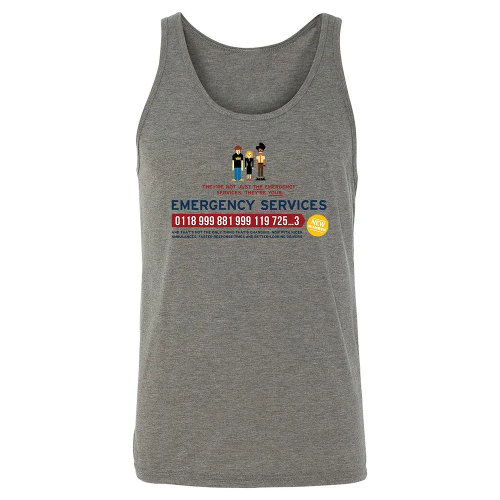 Unisex Jersey Tank - 91EZGZ51 - Grey Triblend - 2