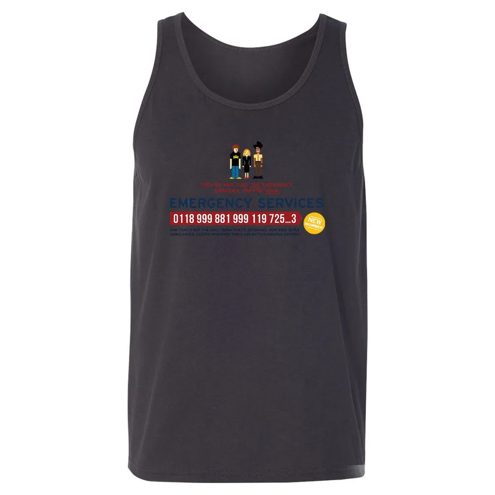 Unisex Jersey Tank - 91EZGZ51 - Dark Grey - 7