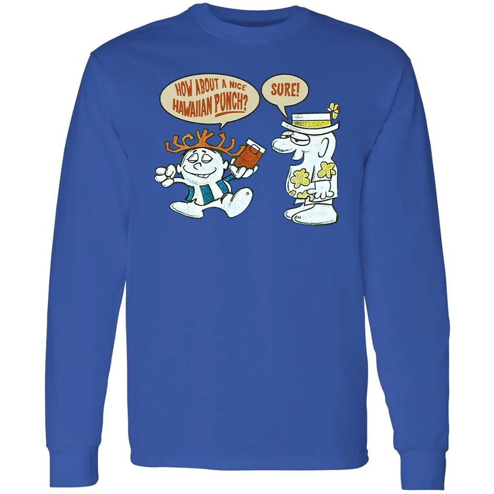 Long Sleeve T-Shirt - 1VK5DK9Y - Royal - 4