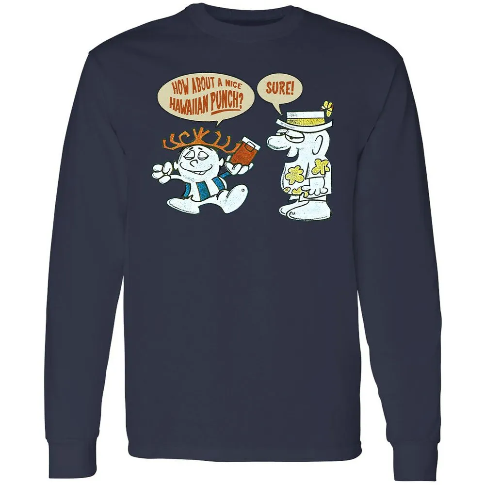 Long Sleeve T-Shirt - 1VK5DK9Y - Navy - 12