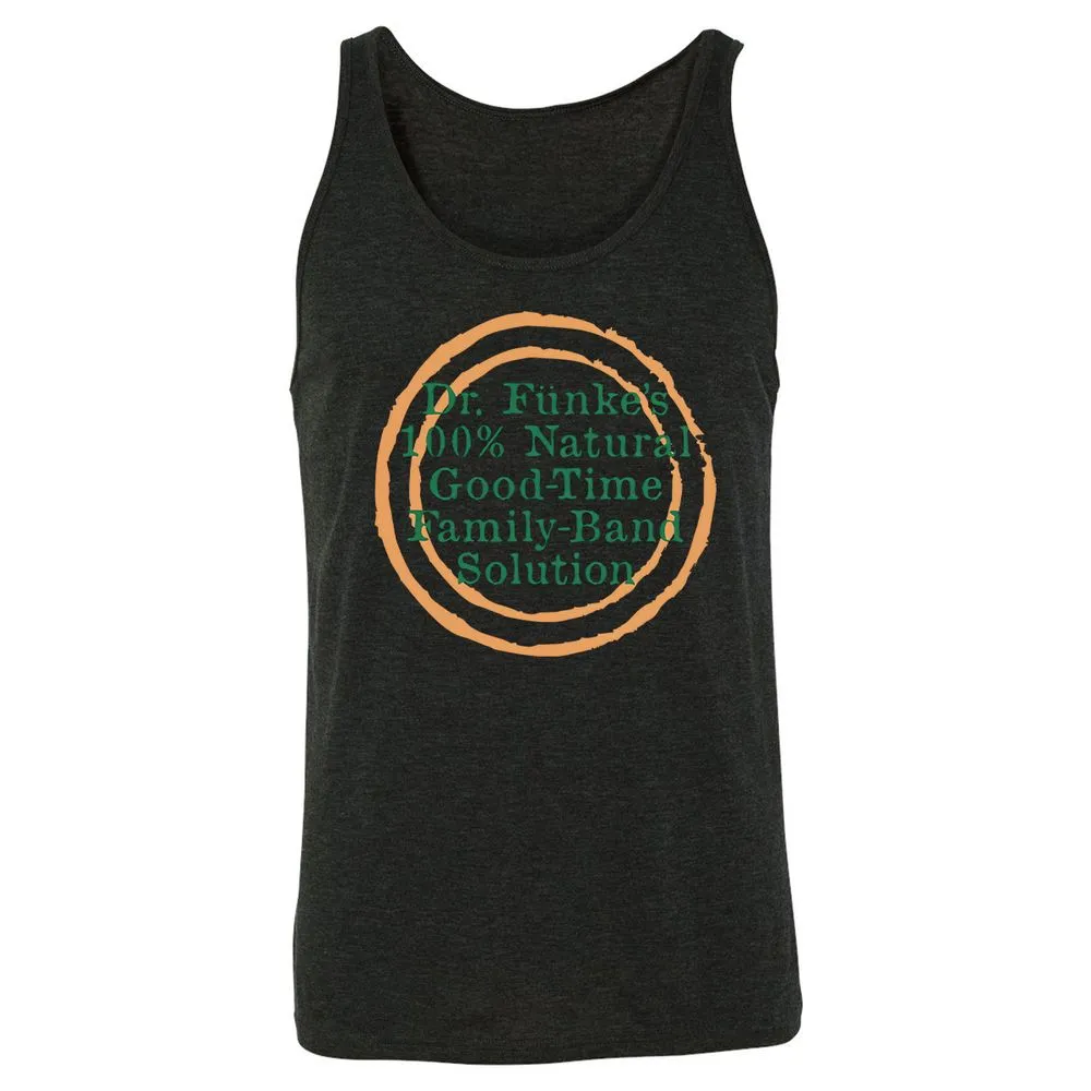 Unisex Jersey Tank - DK4H6MV1 - Charcoal Black Triblend - 5