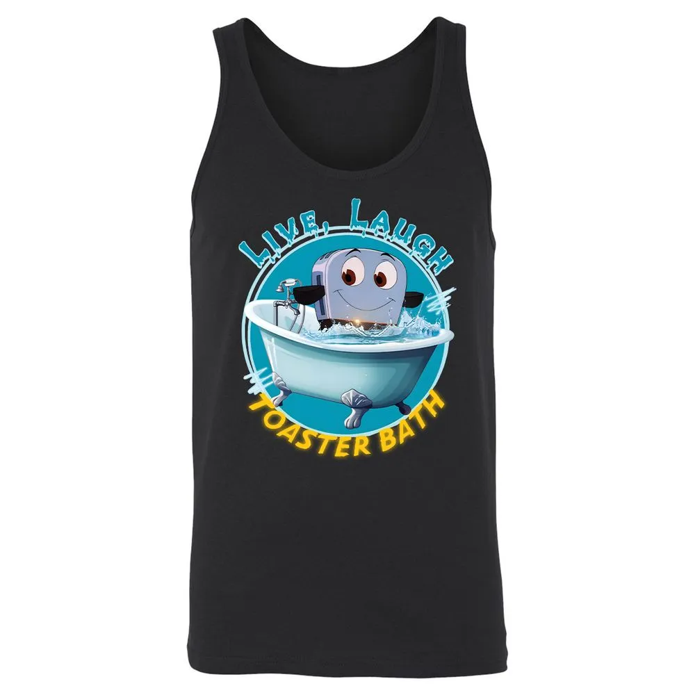 Unisex Jersey Tank - EA6XBFLW - Black - 14