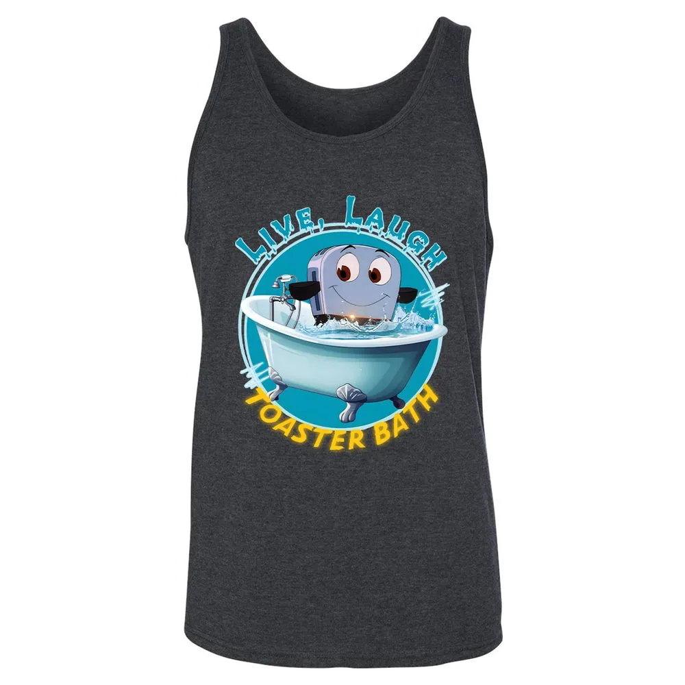 Unisex Jersey Tank - EA6XBFLW - Dark Grey Heather - 6