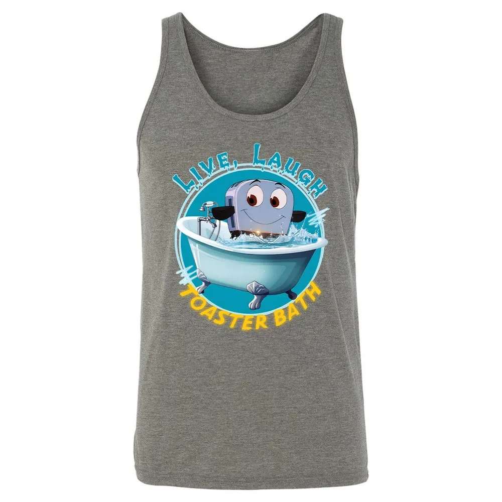 Unisex Jersey Tank - EA6XBFLW - Grey Triblend - 2