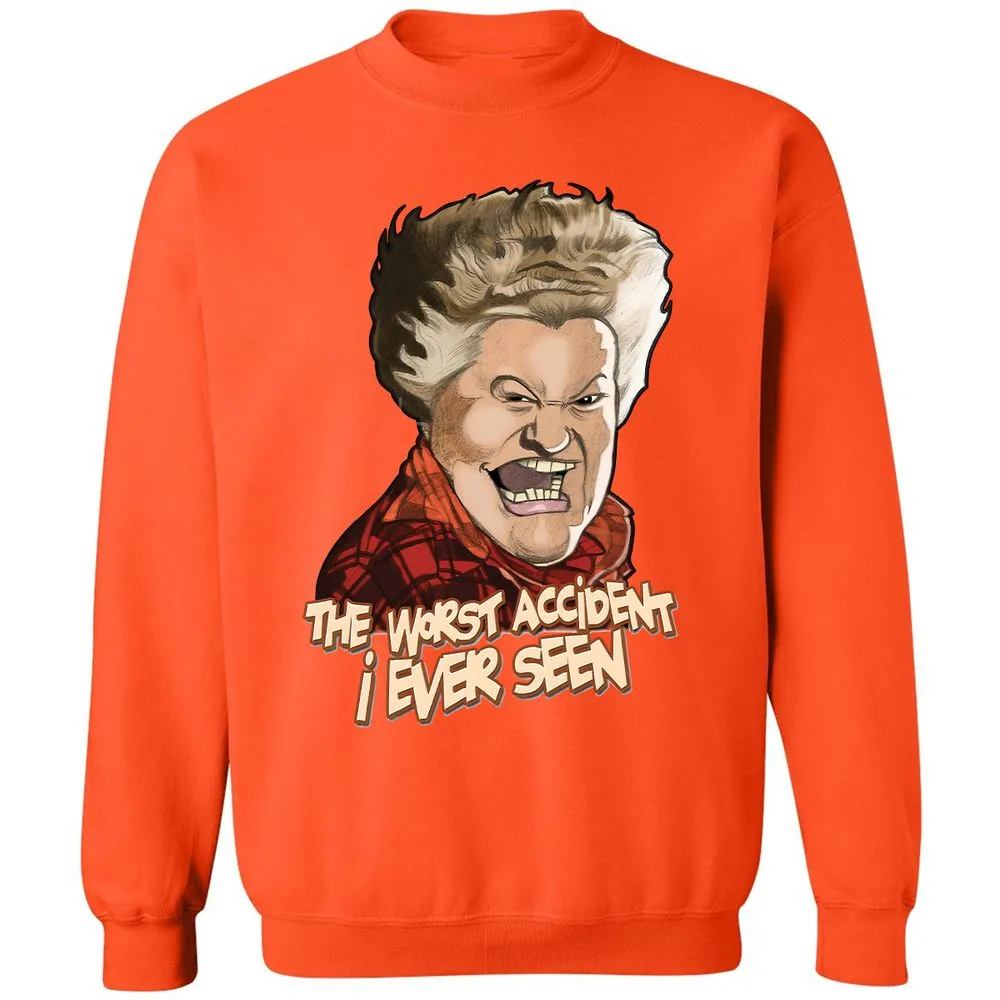 Classic Unisex Sweatshirt - 7LNU54QG - Orange - 10