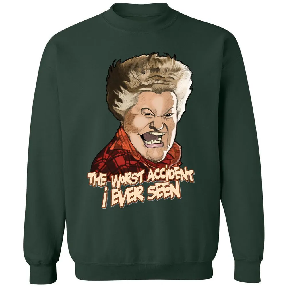 Classic Unisex Sweatshirt - 7LNU54QG - Forest Green - 4