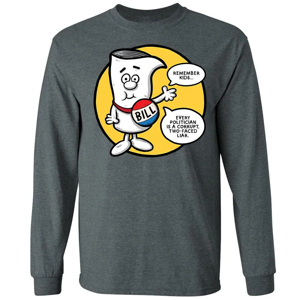 Long Sleeve T-Shirt - 89M5S9JN - Dark Heather - 15