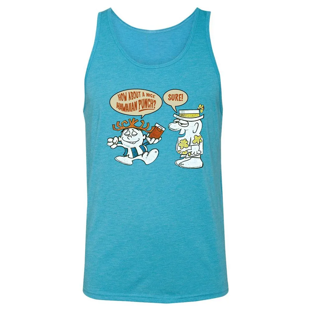 Unisex Jersey Tank - CQB5LSBX - Aqua Triblend - 3
