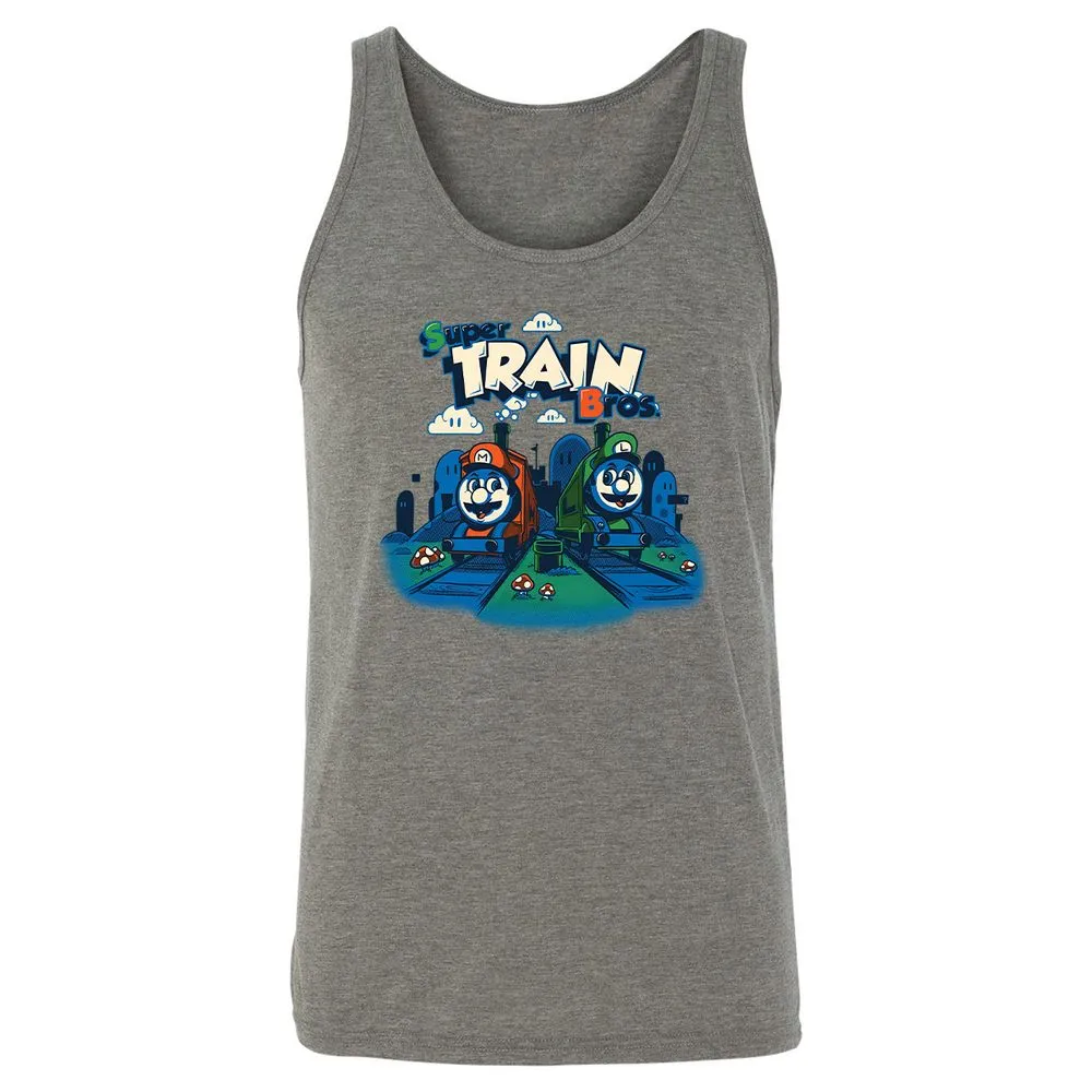 Unisex Jersey Tank - 4ZNBM73A - Grey Triblend - 2
