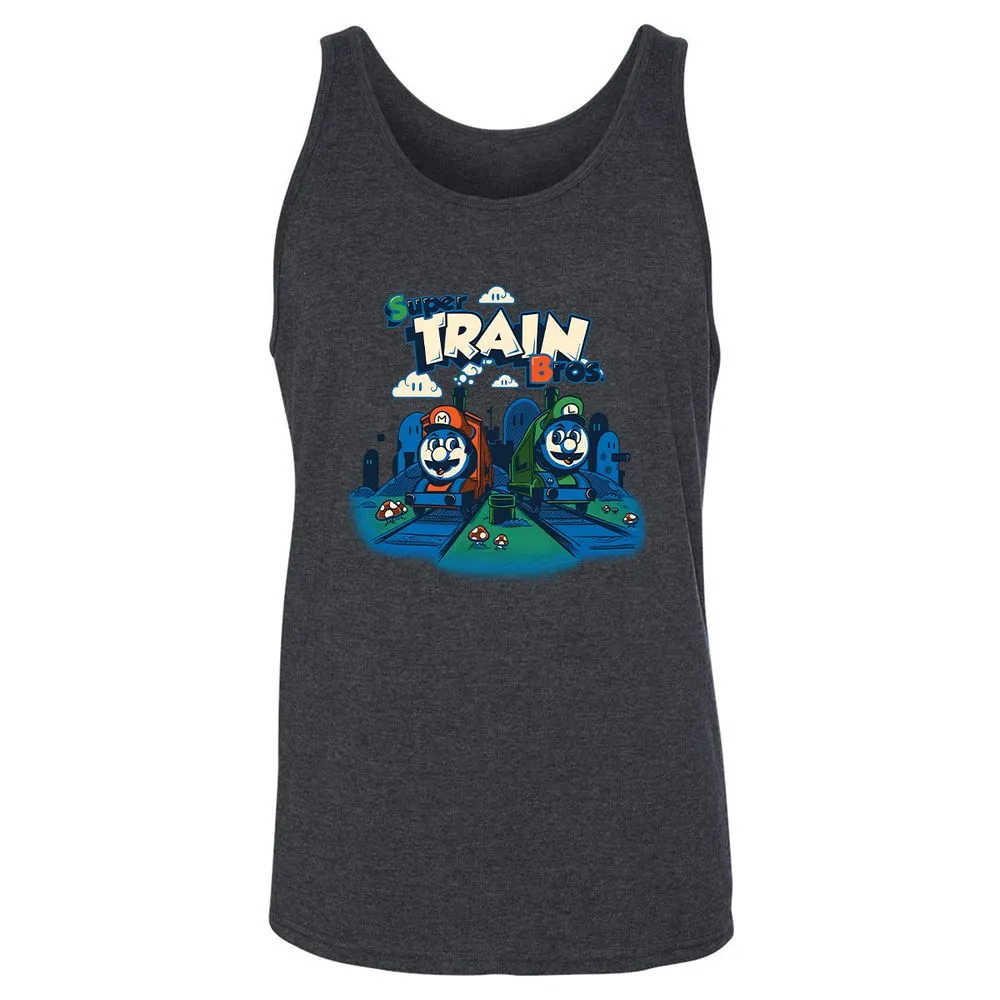 Unisex Jersey Tank - 4ZNBM73A - Dark Grey Heather - 6