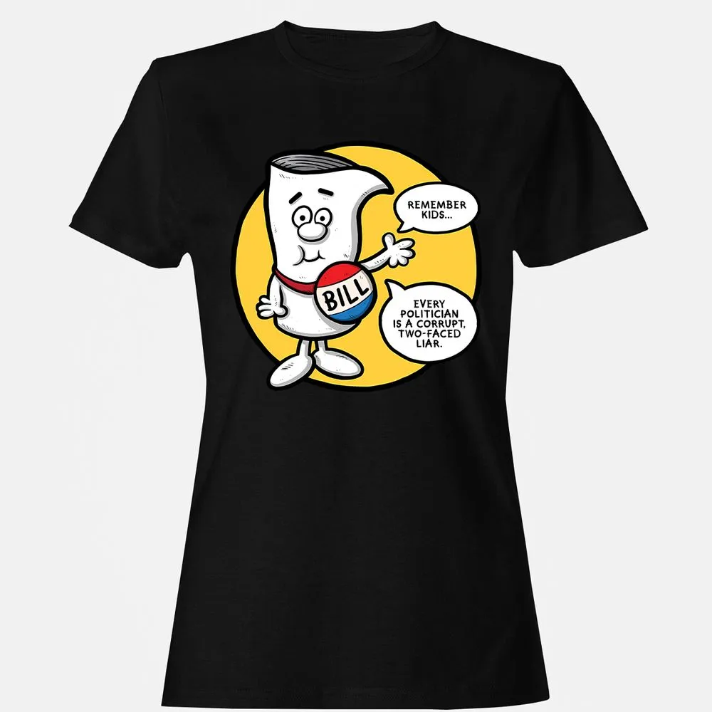 Women's T-Shirt - K9YZ7TZJ - Black - 16