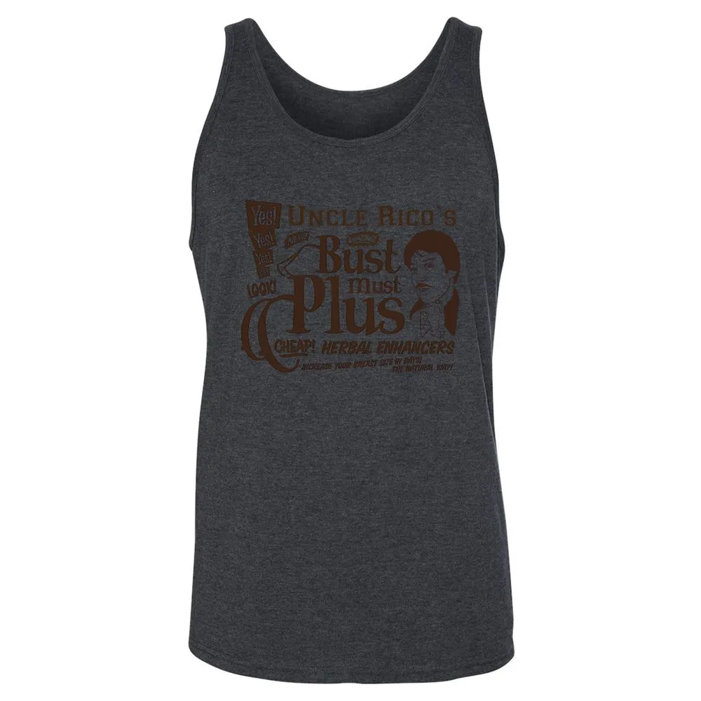 Unisex Jersey Tank - ZL8KWTU1 - Dark Grey Heather - 6