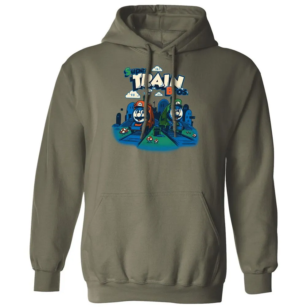 Classic Unisex Hoodie - MT5SWW17 - Military Green - 4